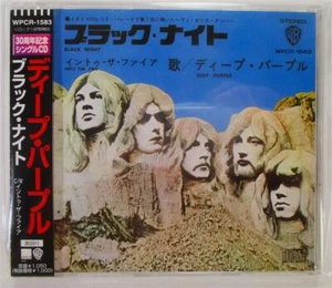 Deep Purple Black Night Japan Cd Single M- Obi Japanese 1996 WPCR 1583 - Picture 1 of 5
