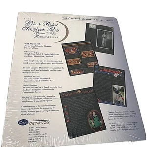 Creative Memories liniertes Sammelalbum Seitenminen schwarz 8 1/2 x 11 RCM-11BR NEU - Bild 1 von 3