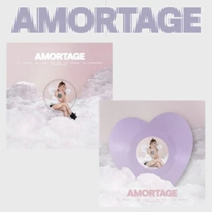 BLACKPINK JISOO AMORTAGE Mini Album VINYL Ver/LP+Sticker+Photo Book+Poster+GIFT - Picture 1 of 20