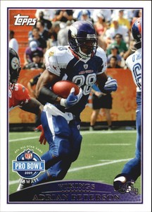 2009 Topps #291 Adrian Peterson PB