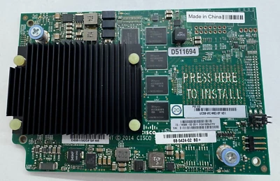 Cisco UCSB-VIC-M83-8P 73-16508-02 Array Card 68-5424-02 - Image 1 of 3