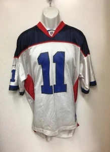 Drew Bledsoe # 11 Red White & Blue Buffalo Bills Jersey XL Official NFL - Picture 1 of 6