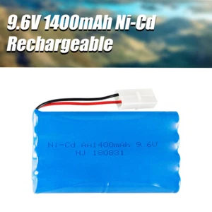 2pcs 9.6V 1400mAh Ni-Cd AA Battery Pack For RC Car Toys KET-2P Plug Nicd 9.6V - Picture 1 of 9