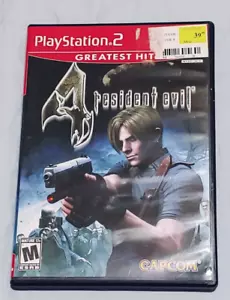 Resident Evil 4 Greatest Hits(PlayStation 2, 2005) PS2 Complete - Ships Same Day - Picture 1 of 4