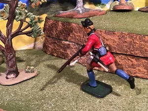 Imrie Risley C-125 British Infantryman 1781 painted 54 mm toy soldier - Picture 1 of 12
