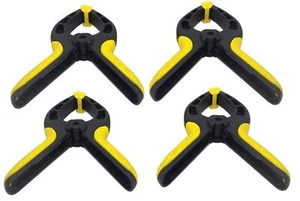 4 Pieces 6" Nylon Spring Clamps Heavy Duty 3" Jaw Opening Holds 25lbs Multi-Use - Picture 1 of 4