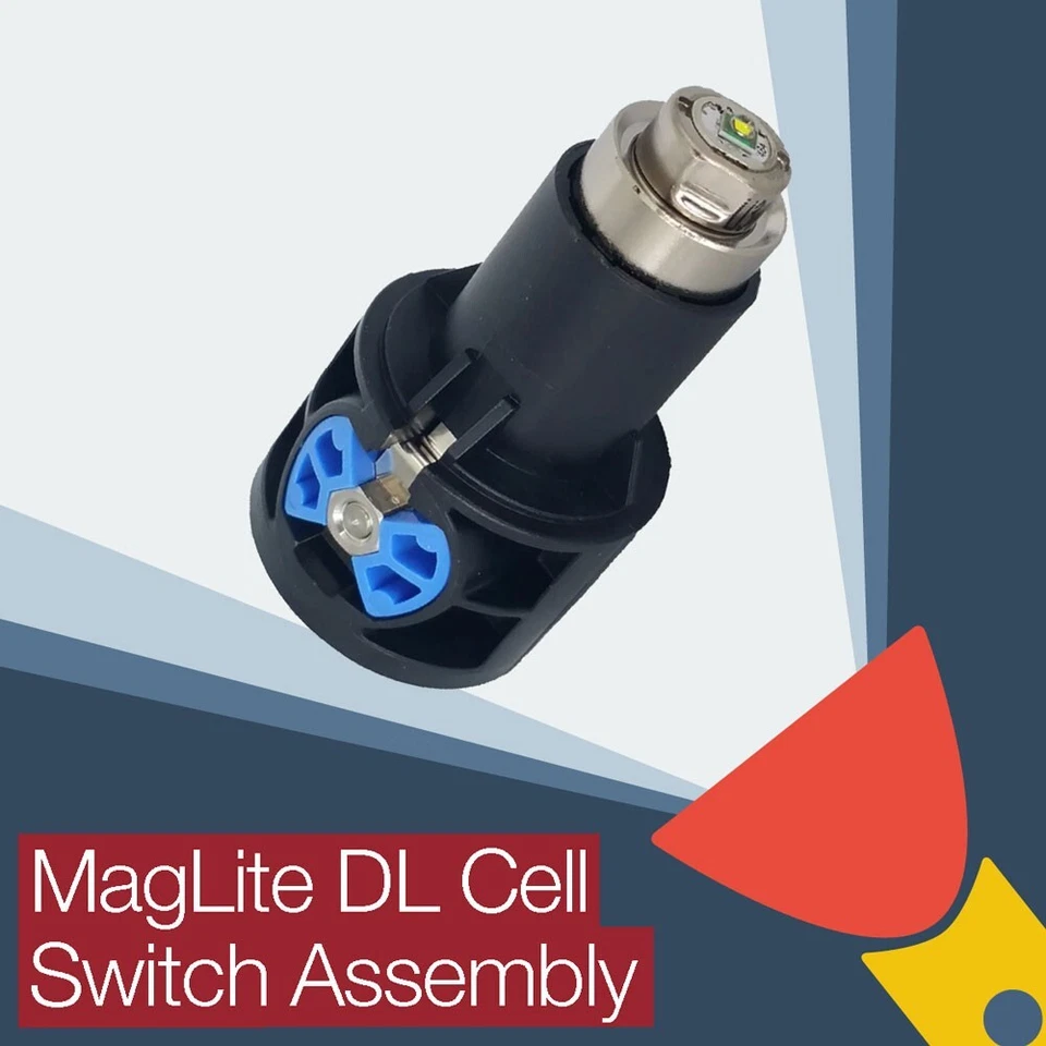 MagLite LED D Cell (DL Prefix) Torch/flashlight Replacement Switch Assembly - Image 1 of 1