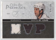 2007-08 O-Pee-Chee Premier Remnants Triples /100 Martin St Louis #PR-ST HOF