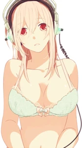 Super Sonico Weatherproof Anime Sexy Waifu Sticker 6" Premium Car Decal - Picture 1 of 1