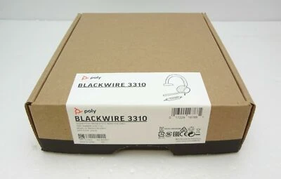 POLY Blackwire 3310 BW3310-M USB-C PC Headset Für Microsoft Teams 211041-01 - Bild 1 von 2