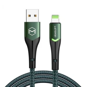 Long Lasting USB C Unbreakable LED Fast Charging Cable For Type C/iPhone Mcdodo - Picture 1 of 16