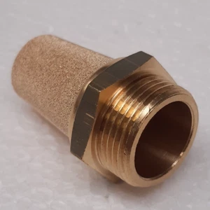 FESTO 1205834 AMTE-M-LH-G34 AMTE Brass, Bronze 10bar Pneumatic SILENCER 3/4 Male - Picture 1 of 6