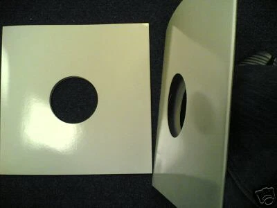 25 12" 3MM SPINED WHITE CARD ALBUM RECORD SLEEVES / COVERS *NEW*