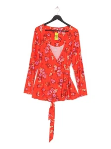 Joe Browns Women's Mini Dress UK 20 Orange Viscose with Elastane Mini - Picture 1 of 5