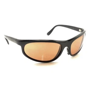 Serengeti Black Wrap Slim Sunglasses Brown Lens Designer Classic Men Women - Picture 1 of 12