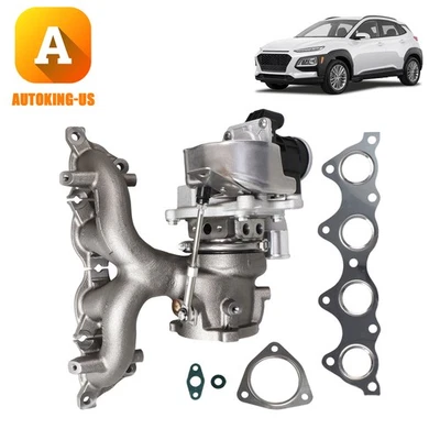 Turbo Turbocharger w/ Actuator for Hyundai Kona 2018-2021 Kia Seltos 21-22 1.6L - Image 1 of 4