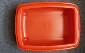 Katzentoilette Katzenklo XL Orange 44x57cm Neu - Bild 1 von 6