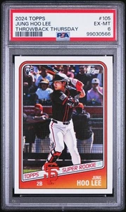 2024 Topps Jung Hoo Lee TBT #105 (PSA 6) - Foto 1 di 1