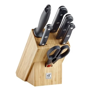 Messerblock ZWILLING GOURMET LBH 36x16x15 cm braun Messerset Küchenmesser - Bild 1 von 3