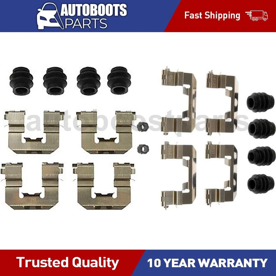 Kit de herrajes de freno de disco delantero trasero para Kia Borrego 2009-2010 Foto 1 de 4