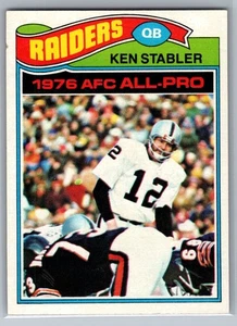1977 Topps - All-Pro Ken Stabler #110 - HOF EX *TEXCARDS* - Picture 1 of 2