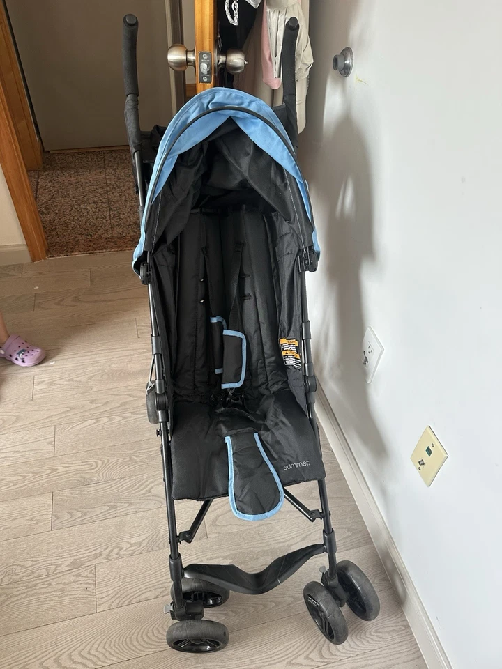 Cochecito Summer Infant 3D Mini Ligero, Paraguas - Azul Foto 1 de 1