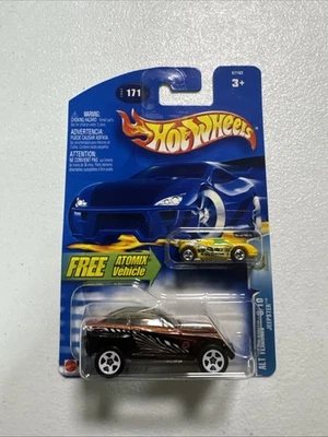 HOT WHEELS 2003 #171 ALT TERRAIN 8/10 JEEPSTER WITH ATOMIX VEHICLE 1:64 SCALE - Image 1 of 3