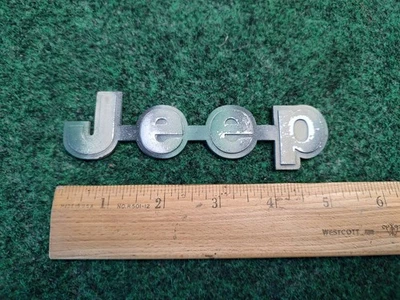 Jeep Cherokee 1984-1996 guardabarros lateral emblema logotipo insignia símbolo cromo OEM 4S5  Foto 1 de 4