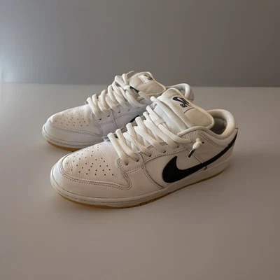 Talla 10.5 - Nike SB Dunk Low Blanco Goma Usado excelente estado.Leer (Sin BoX) Foto 1 de 4