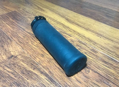 Harley Davidson OEM Black Rubber Handlebar Cable Throttle Grip - Image 1 of 4