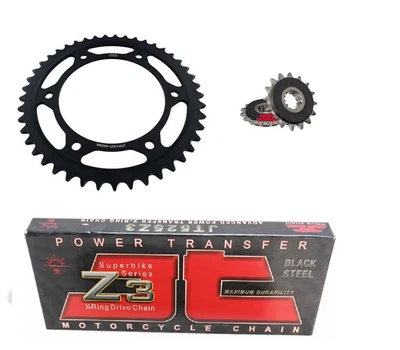 Set Conduite Honda CBR 600 RR 03/06 Engrenage 42 Pignon 16 Chaîne JT 525 Z3 - Photo 1/4