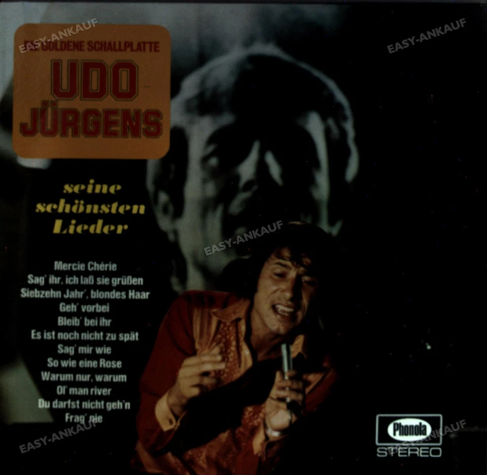 Udo Jürgens - Die Goldene Schallplatte - Seine Schönsten Lieder LP (VG/VG) .* - Image 1 of 1