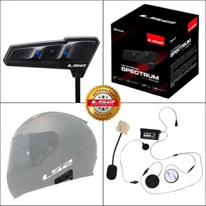 LS2 FF353 Intercom Bluetooth Spectrum Universal Motorcycle fits LS2 Rapid II - Picture 1 of 19