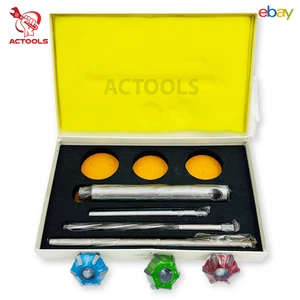 3x Hartmetallbestückt Ventilsitzfräser Satz 45 70 Grad + HSS Reibahle ACTOOLS - Picture 1 of 12