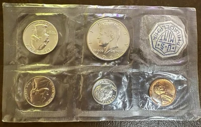 1964-P US Mint Set in Cellophane (No Envelope) - Image 1 of 2