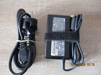 ACER  AC ADAPTER   PA-1650-86     19,0V    3,42A  Schwarz - Bild 1 von 4