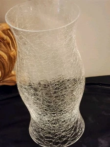 Vintage Hurricane Crackler Glaskugel H. 12 Ins. Durchmesser 5 ins. - Bild 1 von 9