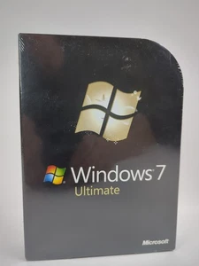 DVD Microsoft Windows 7 Ultimate 32/64 bits - Version complète au détail - Neuf boîte scellée - Photo 1/6