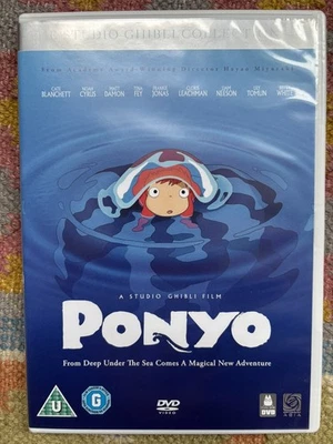 Ponyo: The Studio Ghibli Collection (DVD, 2010) Hayao Miyazaki, Cate Blanchett - Image 1 of 2
