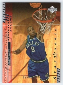 2000-01 Upper Deck Encore Courtney Alexander #143 Dallas Mavericks #/1600 Rookie - Bild 1 von 2