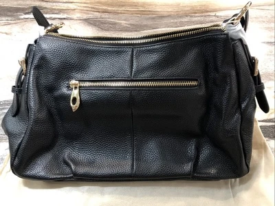 Bolso de mano hobo de cuero negro Kattee mediano con bolsa antipolvo nuevo con etiquetas  Foto 1 de 4