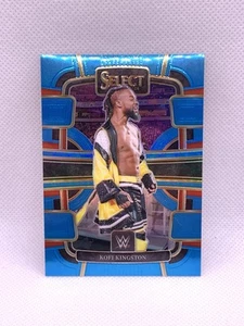 2024 Panini Select WWE, Kofi Kingston Concourse Light Blue Prizm, #'D /249, NM/M - Picture 1 of 2