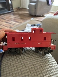 O-27 LIONEL LINES, 6047 Red Caboose #fw - Picture 1 of 6