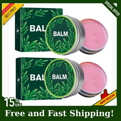 Balm for Swollen Legs, 2 Pack Organic Miracle Balm - Natural Ingredients, Soo... - Image 1 of 4