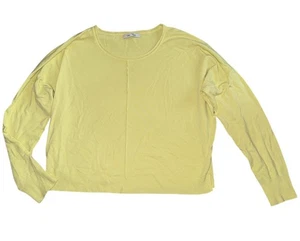 Gab & Kate Damen Pullover Oberteil Frontnaht Gelb Größe M/L - Bild 1 von 3