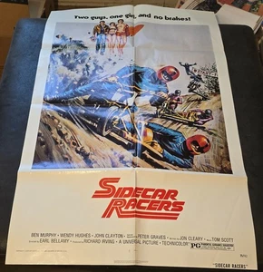 Sidecar Racers 1975 Original Filmplakat 27x41 ein Blatt Ben Murphy Peter Grave - Bild 1 von 17