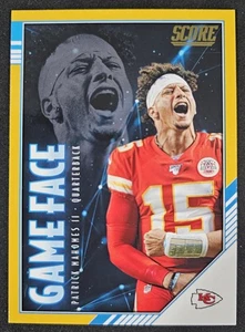 Marcador 2020 - Cara del juego Patrick Mahomes II #GF-PM Gold A2 - Imagen 1 de 2