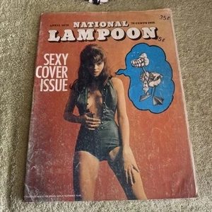 National Lampoon: #1 April Apr 1970 1st Issue First Sexy Cover Inserts Rare - Picture 1 of 24