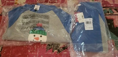 NUEVO NUEVO CON ETIQUETAS Niños RARO Muñeco de Nieve Sudadera y Pantalones Conjunto Vacaciones Gymboree Niños 6 Foto 1 de 4