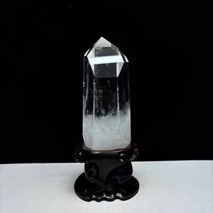4.7lb Rare Top Natural Clear Quartz Obelisk Crystal Energy Tower Reiki decor +S - Picture 1 of 8